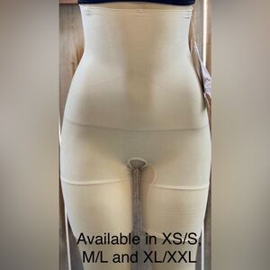 Body shaper tan with open crotch